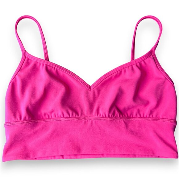 Lululemon Free to Be Bra Wild Pink Size 2 Strappy Light Support A B Cup - Picture 1 of 6